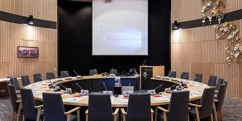 The Parliament Hall Solju of the Sámi Parliament in Sajos