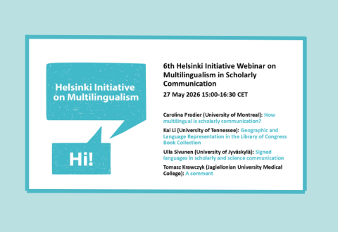 Logo, puhujat ja esitykset